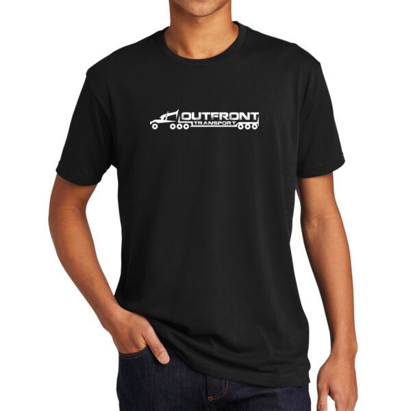 Outfront Transport - Unisex CVC Sueded Tee Thumbnail