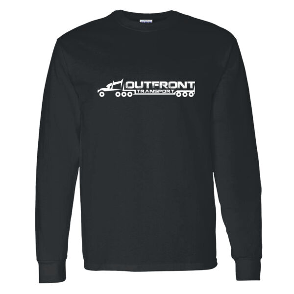 Outfront Transport - Heavy Cotton ™ 100% Cotton Long Sleeve T Shirt Thumbnail